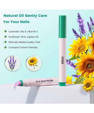 Huile Cuticules Ongles Stylo en C ramique: 3-en-1 Pousse Cuticule Ongle Remover Nail Care Pen - Huile a Cuticule Ongle pour R parer les Fissures et S che des Ongles - Soin des Ongles Cuticules Oil 1 Pi ces - Buy Online on GoSupps.com