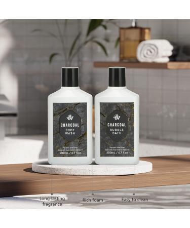 Gift Set for Men & Women 15pcs Spa Basket Set - Bamboo Charcoa - Buy Online on GoSupps.com
