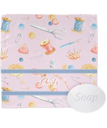 YouCustomizeIt Personalized Sewing Time Washcloth