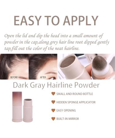Hairline Powder Stick Root Touch Up Powder Instant Hair Loss Concealer Hair Powder for Thinning Hair Hair Filler Powder Quickly Cover Grey Hair Hairline Finishing Stick For Women Men - Buy Online on GoSupps.com