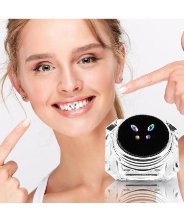 Burfy 4PCs Tooth Crystal Decorations - Colorful Tartar Gems for DIY Nail & Teeth Beauty | International Shipping - Buy Online on GoSupps.com