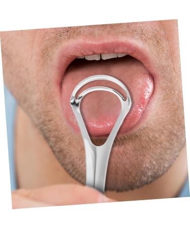 Buy FRCOLOR 8 Pcs Stainless Steel Tongue Brush - Household Oral Care Tools for Fresh Breath - Buy Online on GoSupps.com