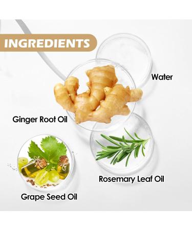 100% Natural Beard Oil for Men - Rosemary & Ginger - Softens Moisturizes & Strengthens Beard Growth - 2 Pieces - Buy Online on GoSupps.com
