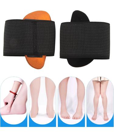 2 Pairs Arch Support Pads - Cushioning for Plantar Fasciitis Flat Feet & Heel Spurs - Comfort & Pain Relief Sleeves - Buy Online on GoSupps.com