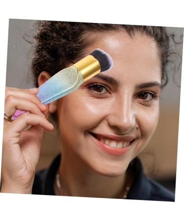 Didiseaon Buffing Brush Makeup Powder Foundation Brush Makeup Flat Brush Flat Foundation Brush Face Powder Brushes Flat Top Foundation Brush Cosmetic Crack Travel Applicator - Buy Online on GoSupps.com