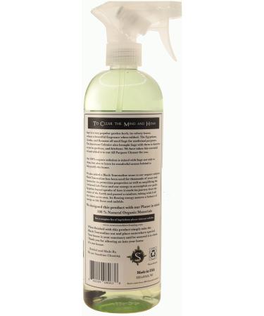 Sage and Black Tourmaline All Purpose Cleaner - Eco-Friendly Natural Cleaning Solution for Home & Office - International Shipping Available - Buy Online on GoSupps.com