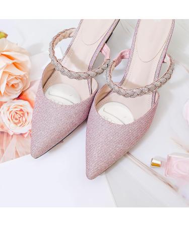 Ball of Foot Cushions - 2 Pairs Soft Gel Metatarsal Pads for Women | Self-Adhesive High Heel Inserts for Ultimate Comfort - Buy Online on GoSupps.com