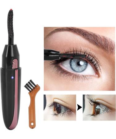 Rechargeable Electric Eyelash Curler Safe Electric Heating Eyelash Curler Double sided for Curling Eyelash for Heating Eyelash(black) - Buy Online on GoSupps.com