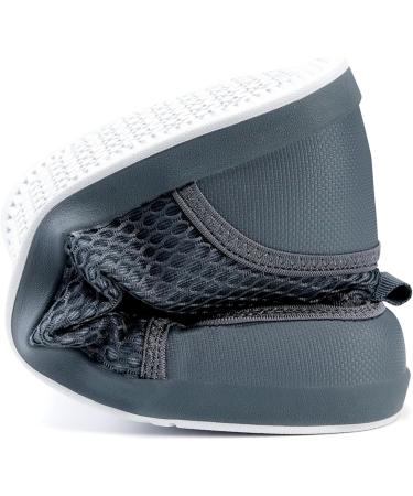 Sisttke Diabetic Shoes - Adjustable Arthritis Edema House Slippers for Swollen Feet - Extra Wide 7.5 Women/6 Men - Grey - Buy Online on GoSupps.com