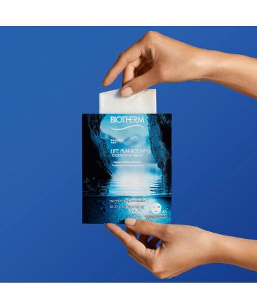 Biotherm Life Plankton Essence Mask | Revitalizing Night Facial Mask for Women | Refreshing Cloth Mask - 27g - Buy Online on GoSupps.com