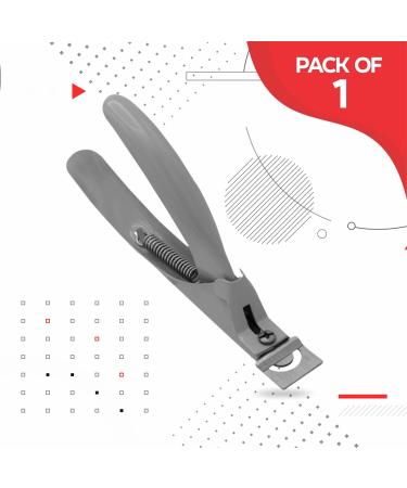 Acrylic Nail Cutter Super Sharp Nail Tips and Edge Trimmer Steel Nail Clipper Manicure Or Pedicure Tool for Girls Or Women Artificial Toenail Clipper for Thick Nails 1PC (Assorted Color) - Buy Online on GoSupps.com