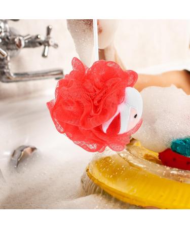 SOLUSTRE 3Pcs Christmas Loofah Sponge Set - Santa Christmas Tree Snowflake Bath Scrubbers for Adults - Perfect Holiday Gifts - Buy Online on GoSupps.com
