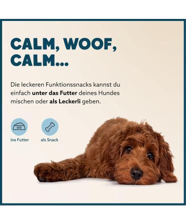 Canobel Relax - Natural High-Dose Sedative for Dogs | 1080 Delicious Snacks for Stress & Fear Relief | Baldrian St. John's Wort L-Tryptophan | 3x300g - Up to 18 Months Supply - Buy Online on GoSupps.com