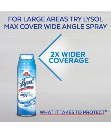 Lysol Disinfectant Spray 12.5oz - Lemon Breeze Scent | Sanitizing & Antibacterial Spray for Home | Kills Germs & Eliminates Odors - Buy Online on GoSupps.com