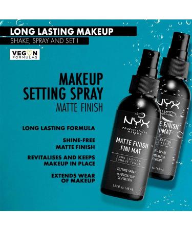 Buy Nyx Professional Makeup Setting Spray & Epic Ink Eye Liner Bundle - Long-lasting Vegan Formula Matt Finish Waterproof - 60ml - Buy Online on GoSupps.com