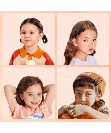ANYI Metal Barrettes Snap Hair Clips 40 pcs - 2 Inch Black No Slip Hair Accessories for Girls, Teens, Women - Buy Online on GoSupps.com
