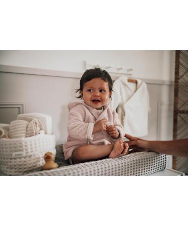 Koeka Baby Bathrobe for Boys & Girls - Hooded Organic Cotton Housecoat in Dijon - Size 74-80 - Soft & Eco-Friendly - Buy Online on GoSupps.com