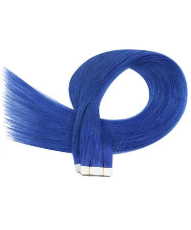 Ugeat 24 Blue Tape in Human Hair Extensions - 25G/10 Pieces Remy Straight Hair - Buy Online on GoSupps.com