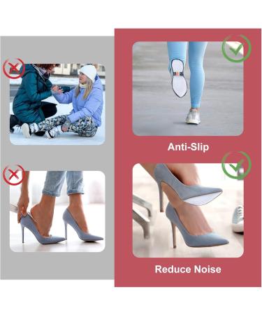 Non-Slip Shoe Pads & Sole Protectors for High Heels - Clear Shoe Grips & Bottom Cushions for Women | International Shipping - Buy Online on GoSupps.com