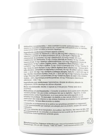 Maxion 2 Pack Cardio Flow for Cardiovascular Health Lower Blood LDL and Cholesterol Levels 240 Capsules (2) - Buy Online on GoSupps.com
