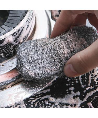 Steel Wool Soap Pads - Soap Filled Steel Wool Pads | Steel Wool Pads for Oven Cleaning | Soap Impregnated Steel Wool Pads | Pre-Soaped Pads for Cleaning Dishes Pots Pans Grills and Sinks - Buy Online on GoSupps.com