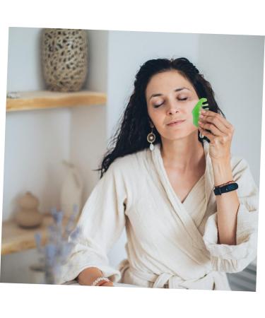 FOMIYES 6-Pack Jade Massage Comb Set - 8 Teeth Scalp Scratchers for Women - Relaxing Hair & Meridian Massager - Buy Online on GoSupps.com