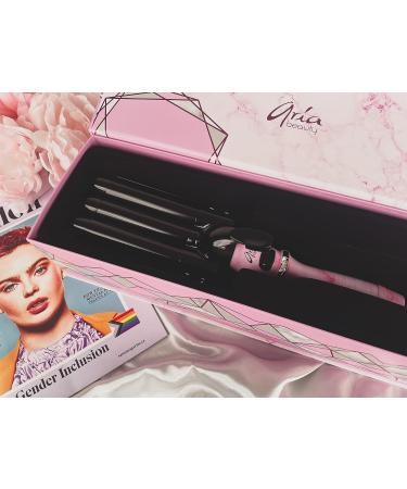 Waver 3 Barrel Curling Iron Hair Waver | Adjustable to 430 Degrees | Auto Shut Off | 25mm Ceramic Crimper | LCD Display | Triple Hair Curler - Buy Online on GoSupps.com