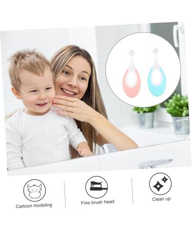 Sewoart 2-Pack Soft Children's Toothbrush - Ultra-Soft Bristle Micro Hand Brushes for Toddlers - Safe Dental Care Tools - Buy Online on GoSupps.com