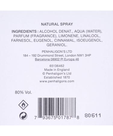 Opus 1870 by Penhaligon's Eau De Toilette Spray (Unisex) 3.4 oz Women Cedar Cinnamon Citrus Clove Rose 1 Count (Pack of 1) - Buy Online on GoSupps.com