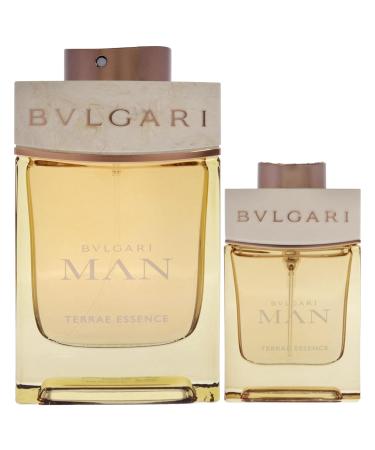 Bvlgari Man Terrae Essence by Bvlgari for Men - 2 Pc Gift Set 3.4oz EDP Spray 0.5oz EDP Spray - Buy Online on GoSupps.com