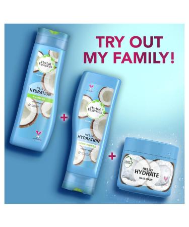Herbal Essences Hello Hydration Conditioner for Dry Hair | 400 ml - Moisturizing Hair Care for Healthy Locks - Shop Now! - Buy Online on GoSupps.com