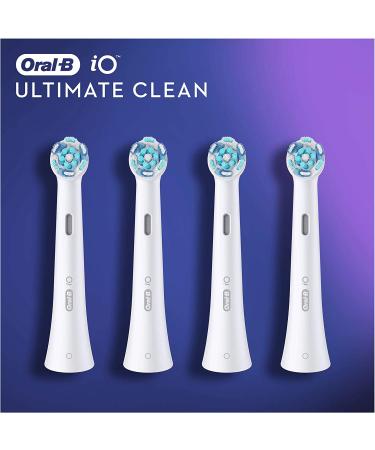 Oral-B iO Ultimate Cleaning Toothbrush Heads - White | Sensational Mouth Feeling - Shop Now! - Buy Online on GoSupps.com