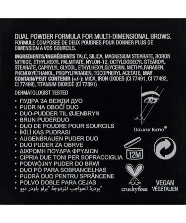 Anastasia Beverly Hills Brow Powder Duo - Dark Brown (2 x 0.8g) | International Shipping Available - Buy Online on GoSupps.com