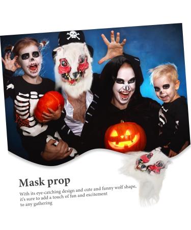 minkissy The Mask Masquerade Mask Halloween Mask Cosplay Mask Animals Mask for Party Mask Prop Funny Mask Decorative Fox Mask Creative Mask Unique Mask Party Mask Emulsion Apparel Make up - Buy Online on GoSupps.com