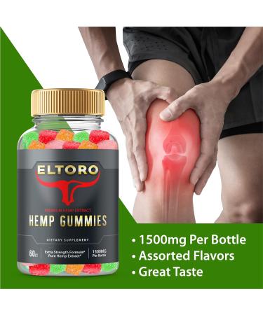 El Toro Code Gummies 1500mg - Extra Strength Formula (60 Gummies) - Buy Online on GoSupps.com