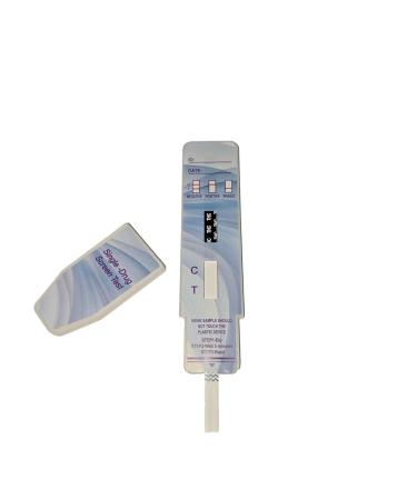Marijuana THC Single Panel Drug Test - FDA Cleared, 50 NG/ML Cut Off Level, 10 Pack - Buy Online on GoSupps.com