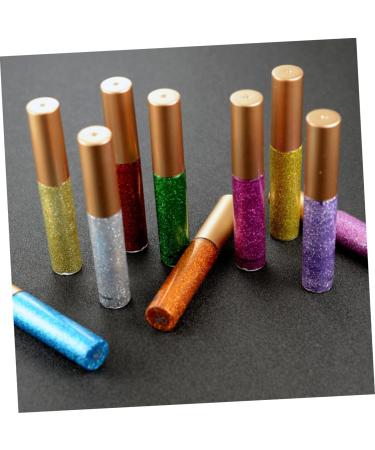 Beavorty Liquid Eyeliner 10pcs Glitter Liner for Eyes Liquid Eye Shadow Eyeshadow Eyeliner European and American Metal - Buy Online on GoSupps.com