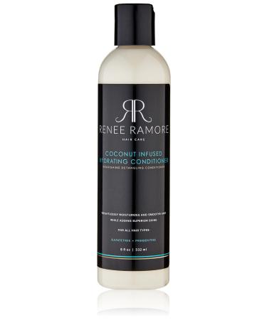 Coconut Infused Hydrating Conditioner Is Infused With Keratin Argan Oil and Coconut Oil Promoting Enriched Hair Growth For All Hair Types. 8 fl oz-Unisex