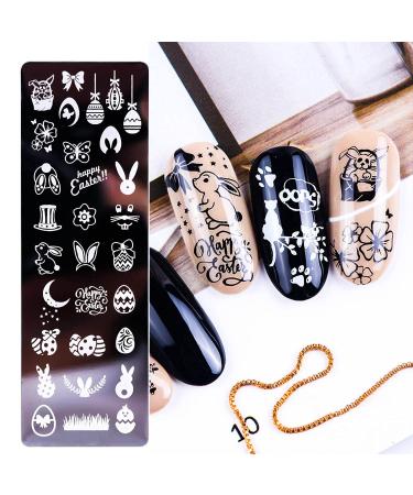 DANNEASY Nail Stamping Plate Kit - 6 Holiday Style Stencils with Stamper, Scraper, and Storage Bag - Buy Online on GoSupps.com