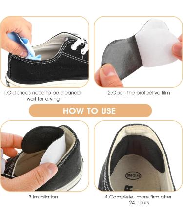 Shop Heel Pads for Too Big Shoes - 4 Pairs Heel Grips & Cushions for Comfort & Fit | Prevent Blisters & Slipping | Ideal for Men & Women - Buy Online on GoSupps.com