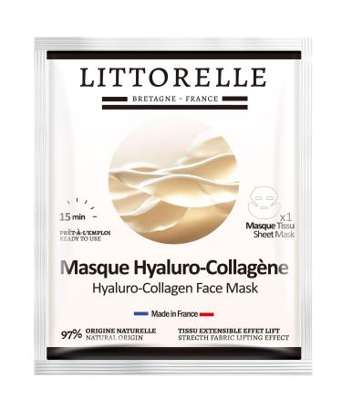 Hyaluro-Collagen Lifting Mask – Hydrating Lifting, Anti-oxidant, Anti-aging, Anti-wrinkle – 97% Natural Origin – Made in France – Dehydrated, dry, mature, tired skin – Dull complexion