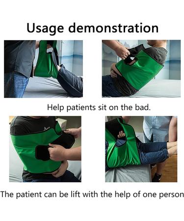 ZZBB Transfer Sling Lifting Aids for Elderly Movement Quicker Easier Safer Transfers & Toileting Elderly Standing Aids Assistance Products Widened Back Curve Design - Buy Online on GoSupps.com