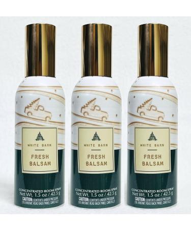 White Barn FRESH BALSAM 3-PACK Concentrated Room Spray 1.5 Ounce-Bath and Body Works - Buy Online on GoSupps.com