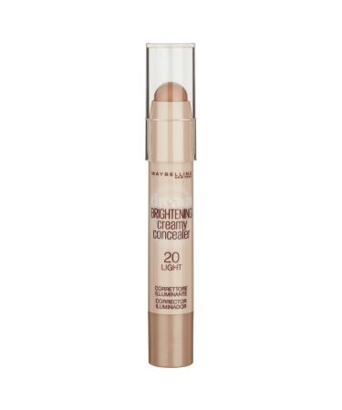 Maybelline New York Dream creamy cover and highlighter against dark circles and flaws Brightening Creamy Concealer No. 20 Light (Hell) 1 x 2.8 g 20 Light 2.8 g (1 Pack) - Buy Online on GoSupps.com