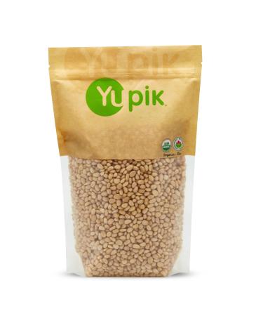 Yupik Organic Pinenuts (Aa) Non-GMO Vegan Gluten-Free 1Kg 1 kg (Pack of 1)