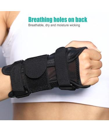 Brace For Carpal Tunnel | Brace Wrist Carpal Tunnel Adjustable Wrist Support Brace with Metal Splints Both Hands Arm Compression Hand Support for Sprain Injuries - Buy Online on GoSupps.com