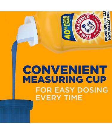 Arm & Hammer Clean Burst Laundry Detergent - 105 Loads, 105 fl oz - Buy Online on GoSupps.com