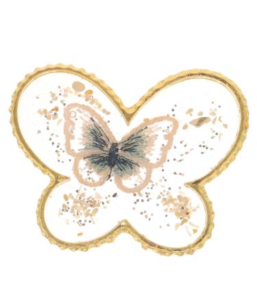 FRCOLOR Manicure Tool Set Colour Palette for Butterfly Nails Butterfly Nail Art Plates Nail Polish Plates for Nail Art Tools Nail Art Palette Mixing Polishing Plate Resin