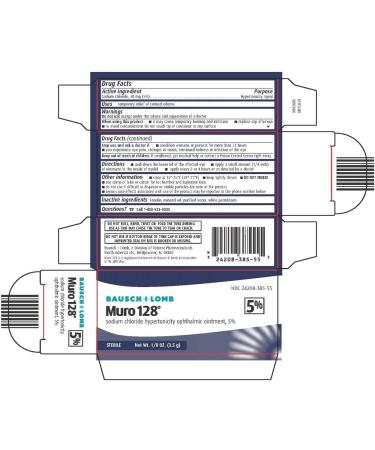 Bausch Lomb Hypertonic Eye Ointment 3.5g + Tea Tree Oil Eyelid Wipe Bundle - Buy Online on GoSupps.com