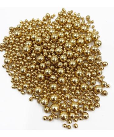 Sprinkles Mix Gold Pearl Sugar Candy 100g/ 3.52oz Christmas Baking Edible Cake Decorations Cupcake Toppers Cookie Decorating Ice Cream Celebrations Shaker Jar Wedding Shower Party - Buy Online on GoSupps.com